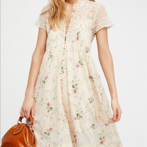 Free People Decadent Midi Dress